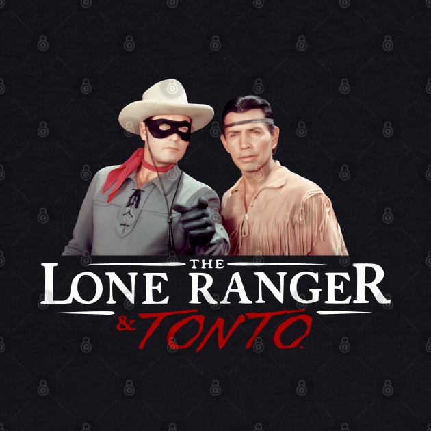 The Lone Ranger & Tonto -  Clayton Moore, Jay Silverheels - Tv Western by wildzerouk